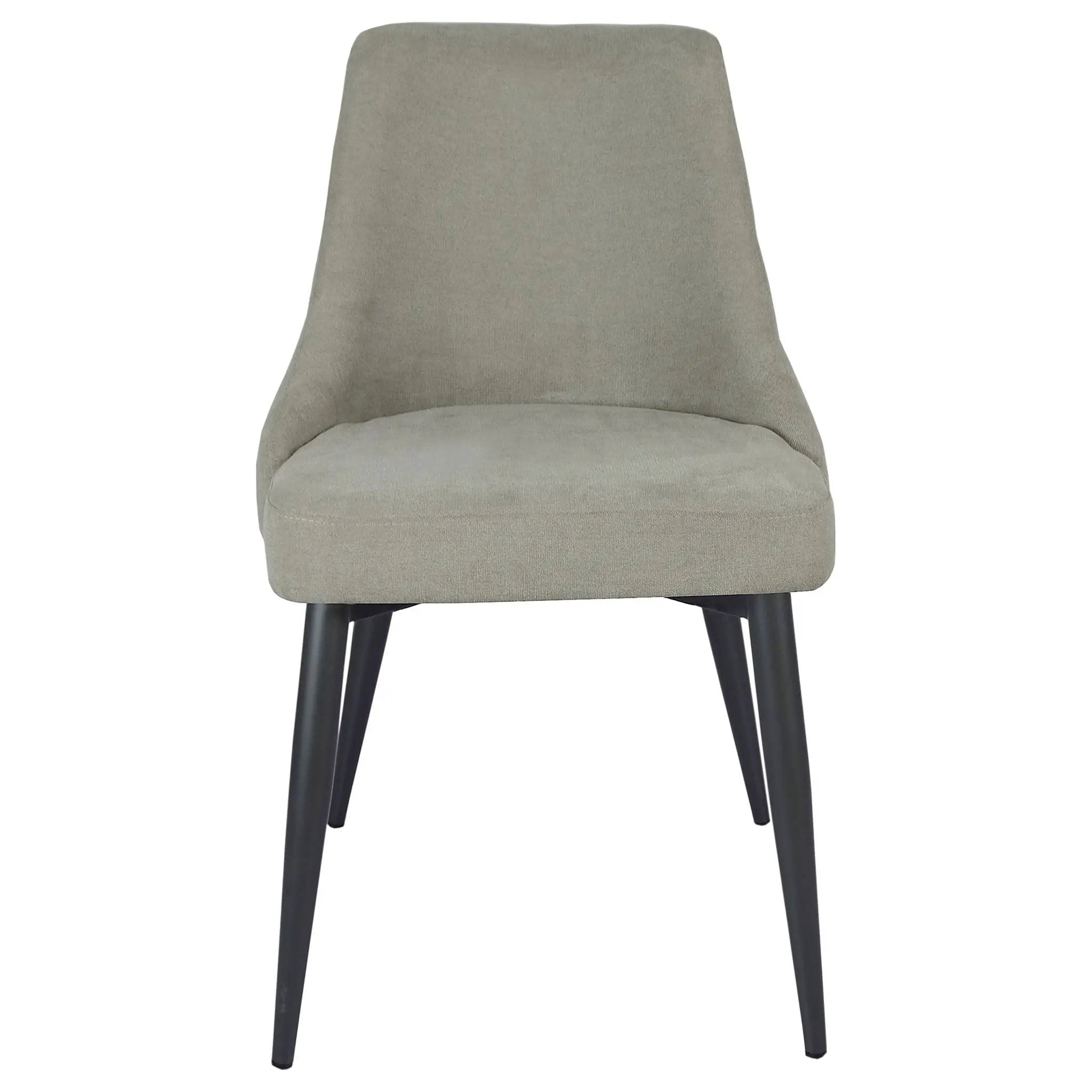 Cosmo Upholstered Dining Side Chair Light Grey (Set of 2) by Unique Piece Furniture