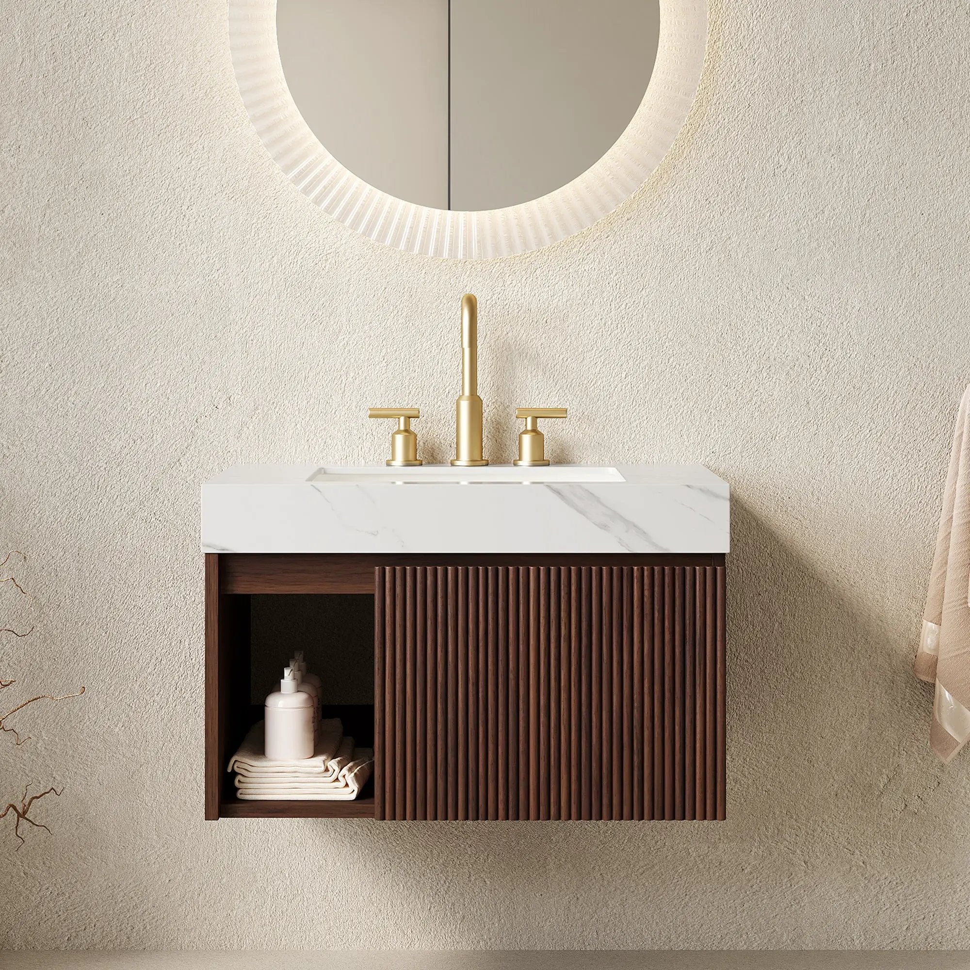 Eiden 30" Bathroom Vanity & Sink by HouseOfZazla