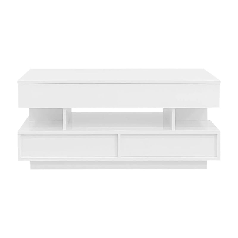 Multi Functional Lift Top Coffee Table With 2 Drawers by HouseOfZazla