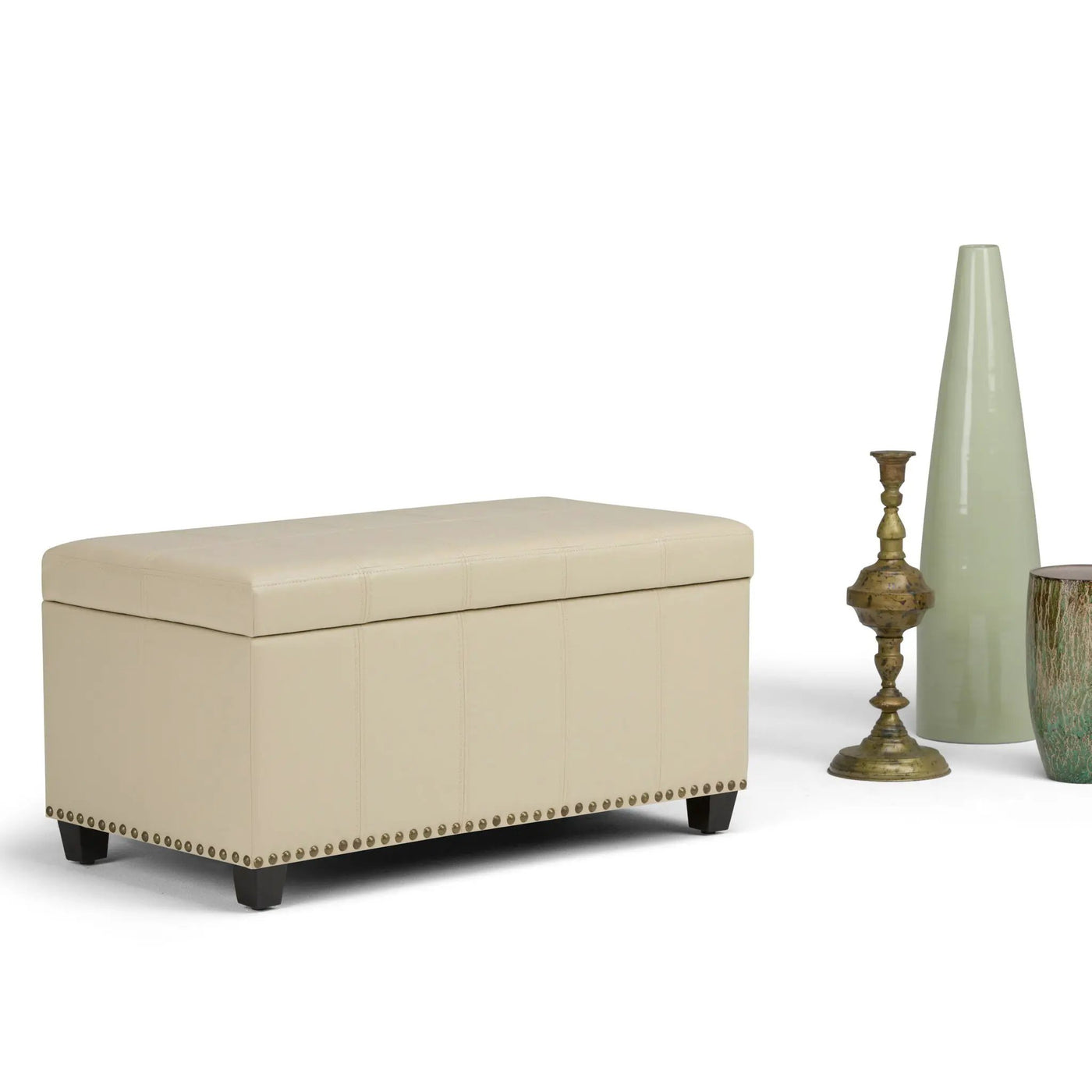 Amelia - Transitional Storage Ottoman Bench by HouseOfZazla