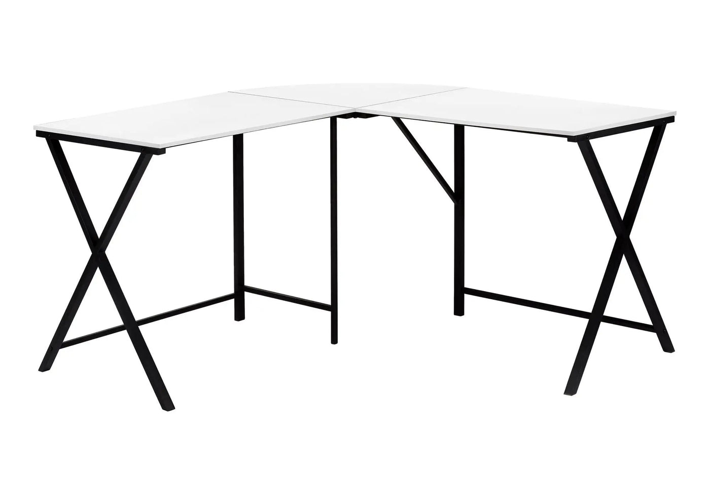 Contemporary L-Shaped Corner Computer Desk by HouseOfZazla