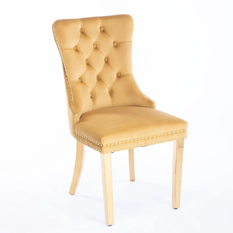 Nikki - Modern, High-End Tufted Dining Chair (Set of 2) by Unique Piece Furniture