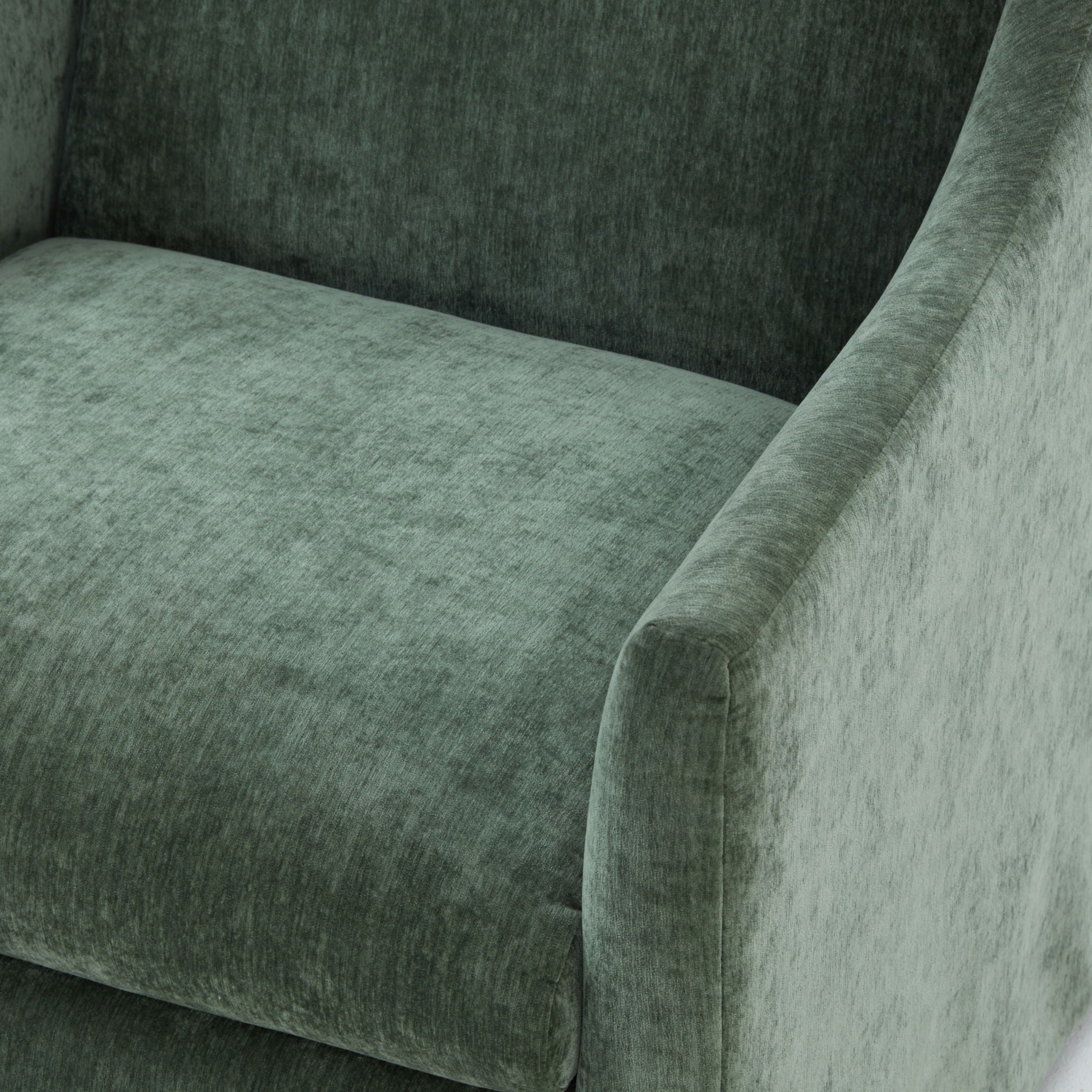 Luisa - Skirted Swivel Accent Chair by HouseOfZazla
