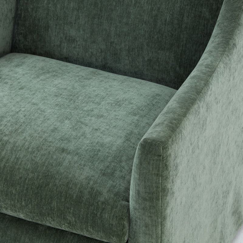Luisa - Skirted Swivel Accent Chair by HouseOfZazla