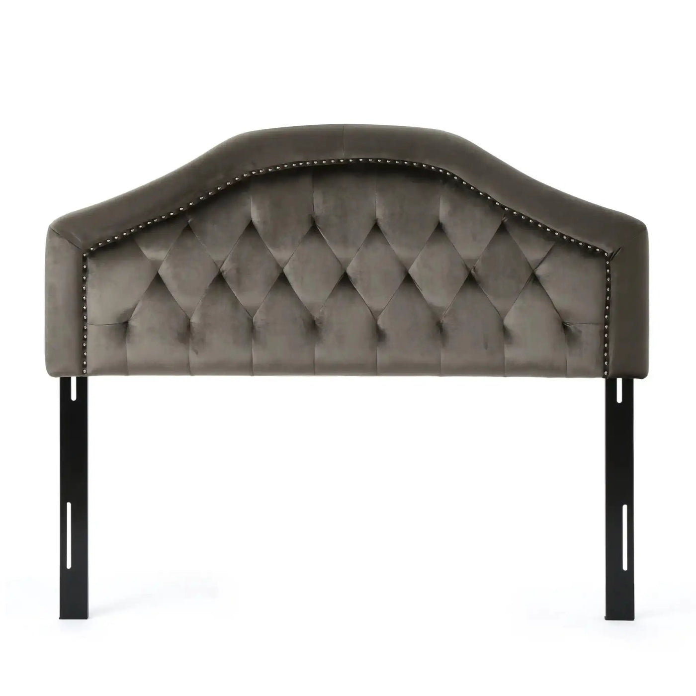 Kaarina Contemporary Tufted Fabric Headboard by HouseOfZazla