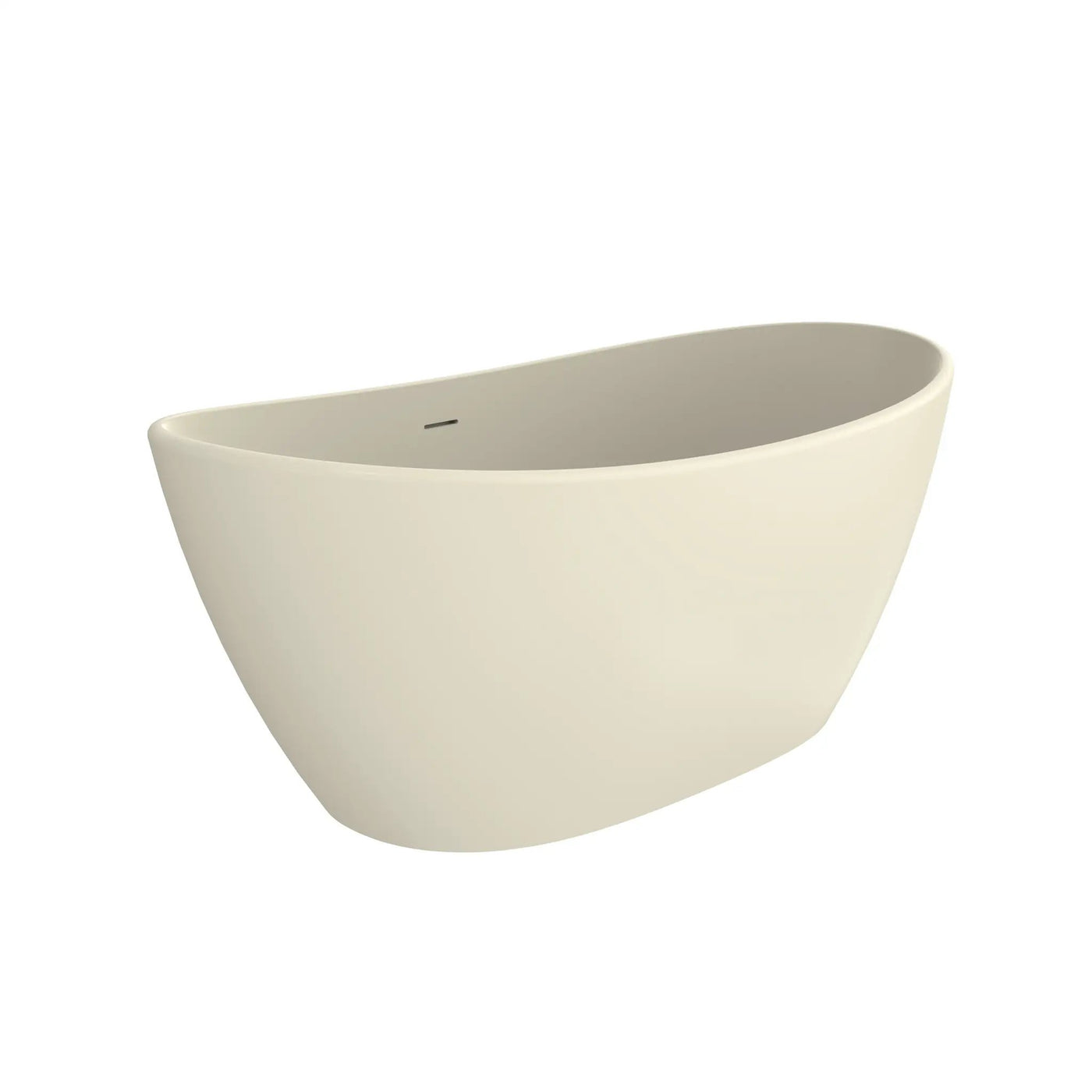 61 Inch Freestanding Solid Surface Soaking Bathtub by HouseOfZazla