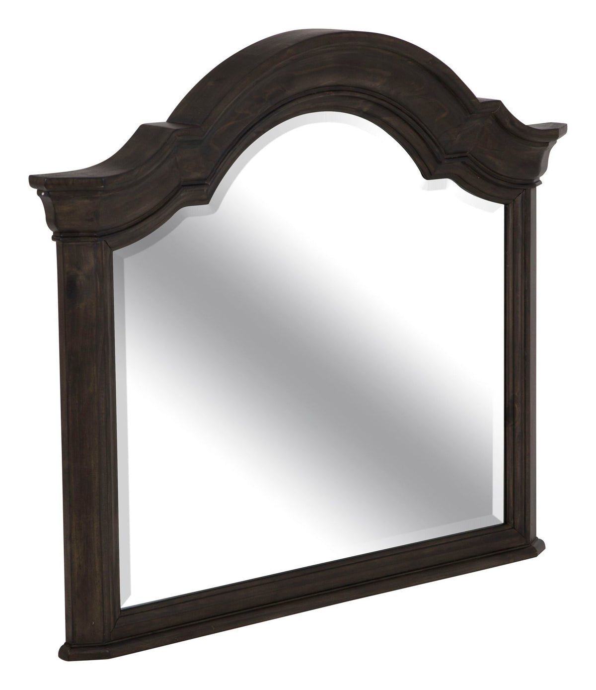 Bellamy - Drawer Dresser With Shaped Mirror - Peppercorn, photo 7 of 7