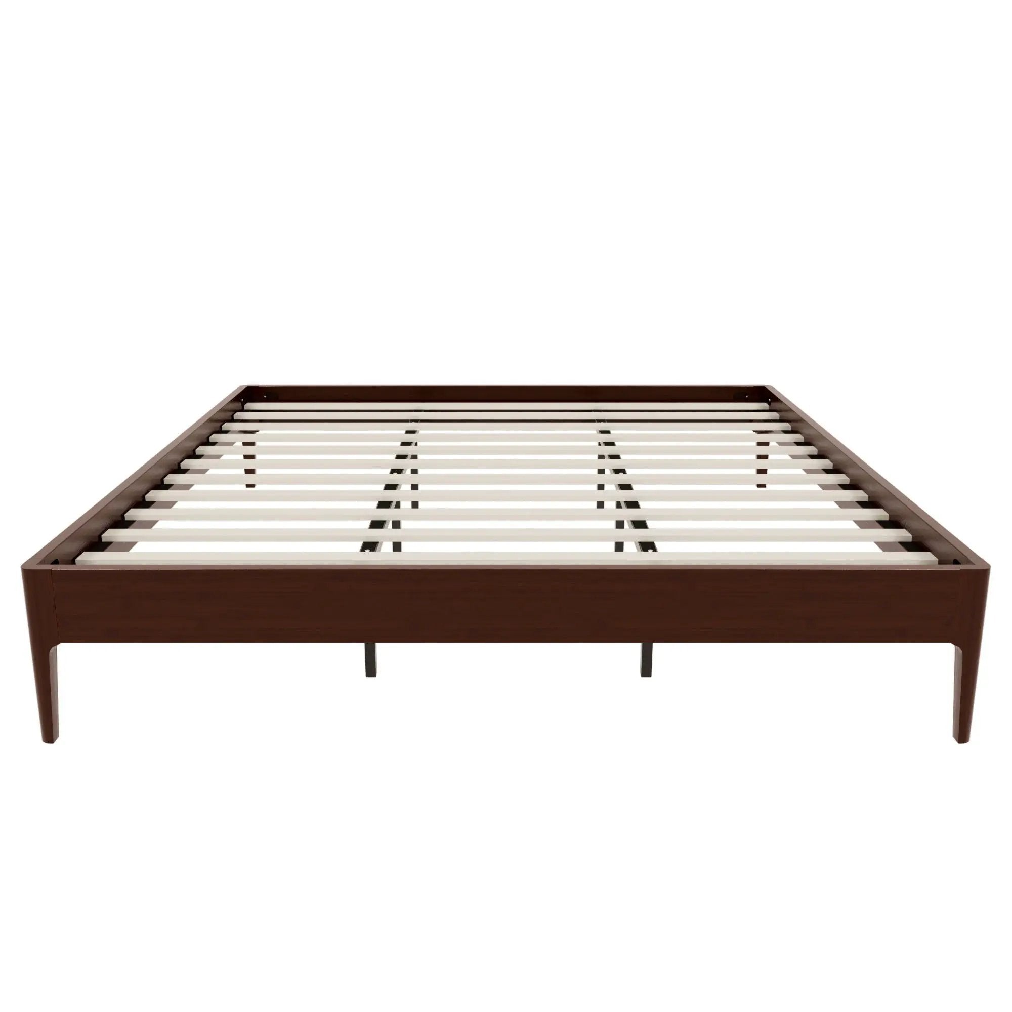 Modern Minimalist Style Platform Bed by HouseOfZazla