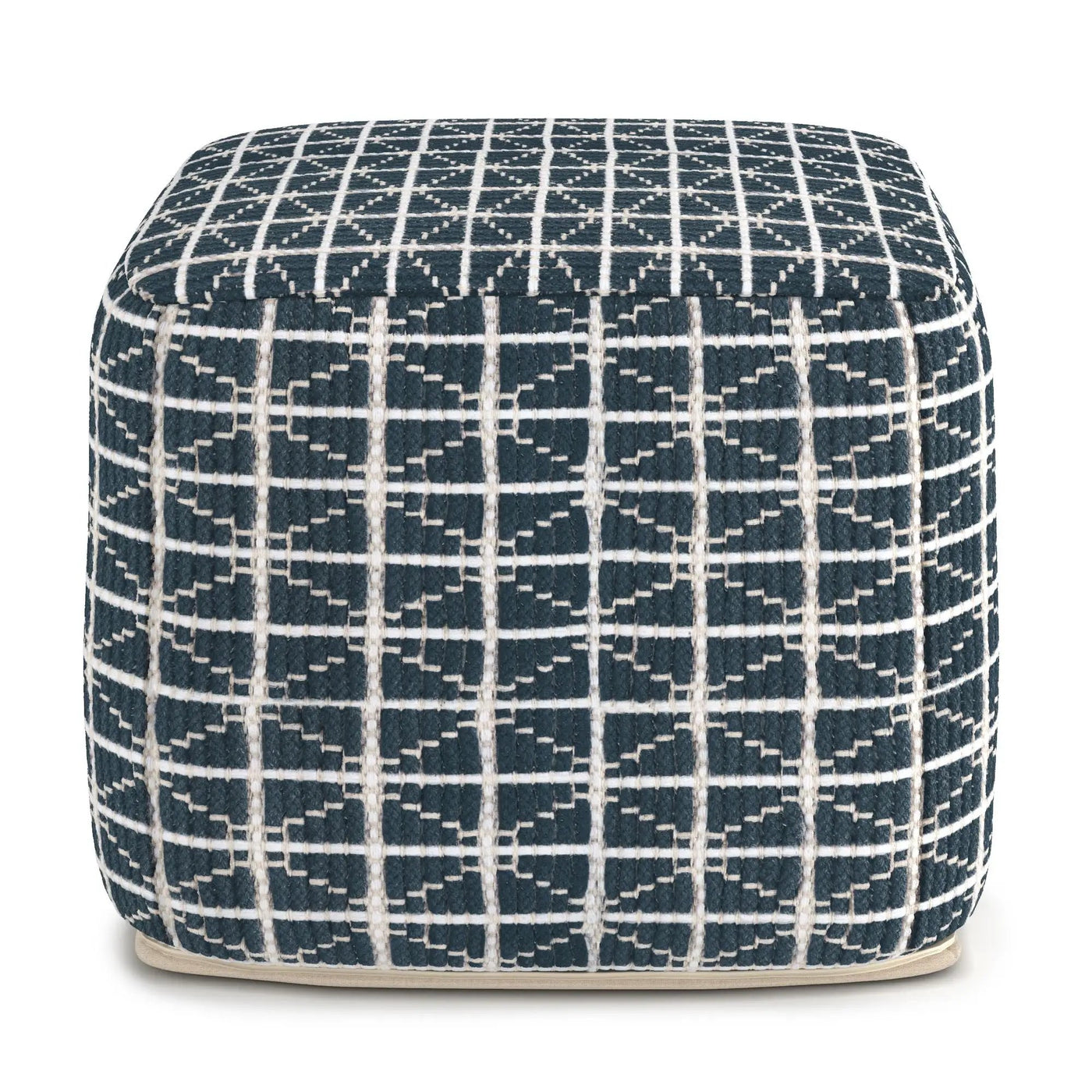 Noreen - Upholstered Square Pouf by Unique Piece Furniture