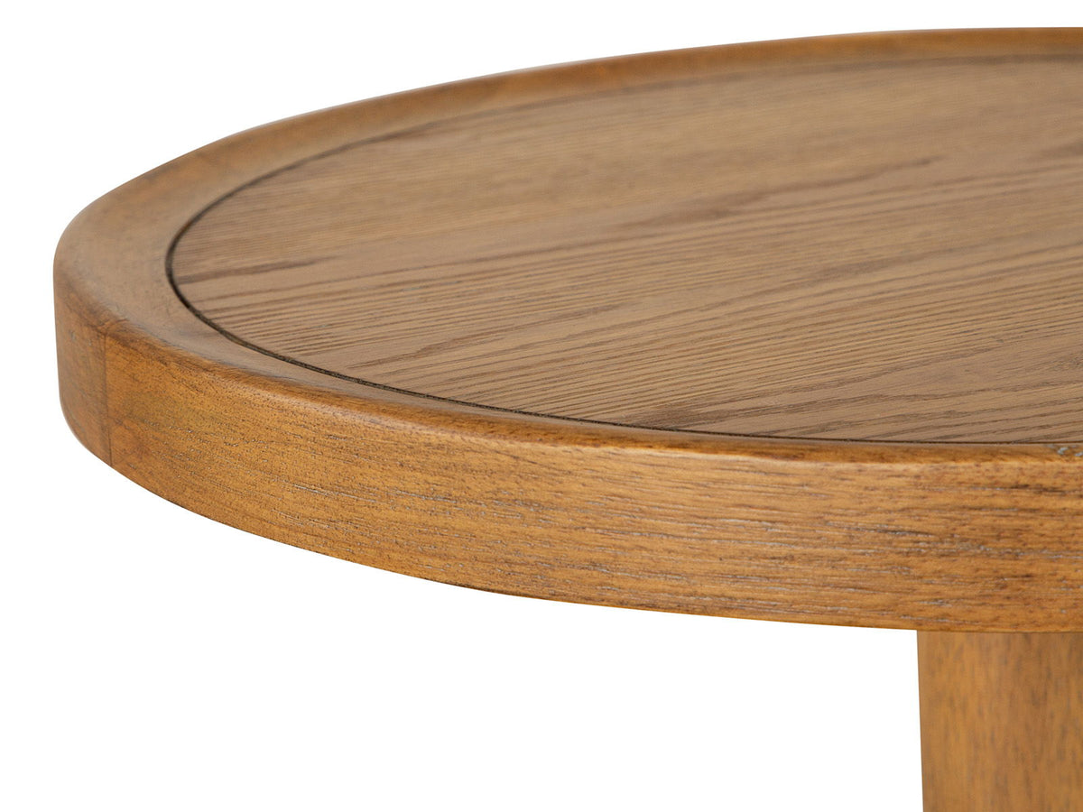 Lindon - Round Pedestal Accent End Table, photo 11 of 14