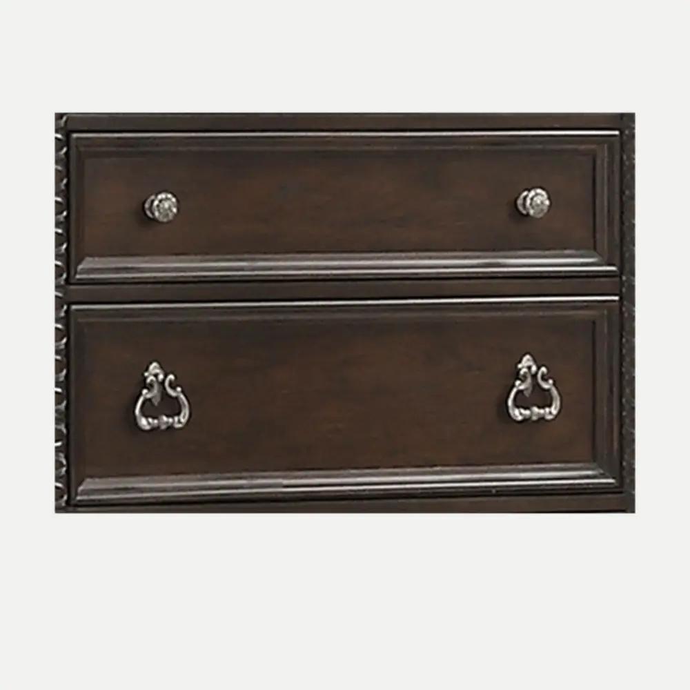 Traditional 5 Drawer Chest - Mahogany by HouseOfZazla