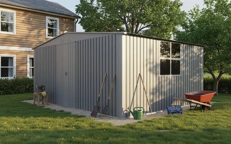 13×11ft New Outdoor Storage Shed by HouseOfZazla