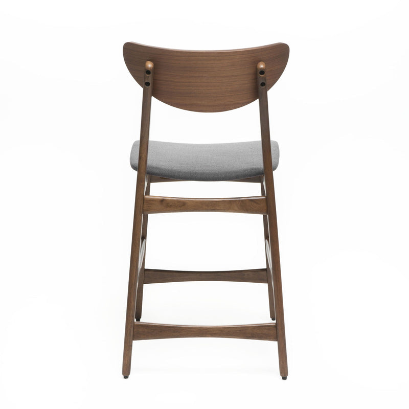 Elegant Counter Height Chair With Cushioned Seat by HouseOfZazla