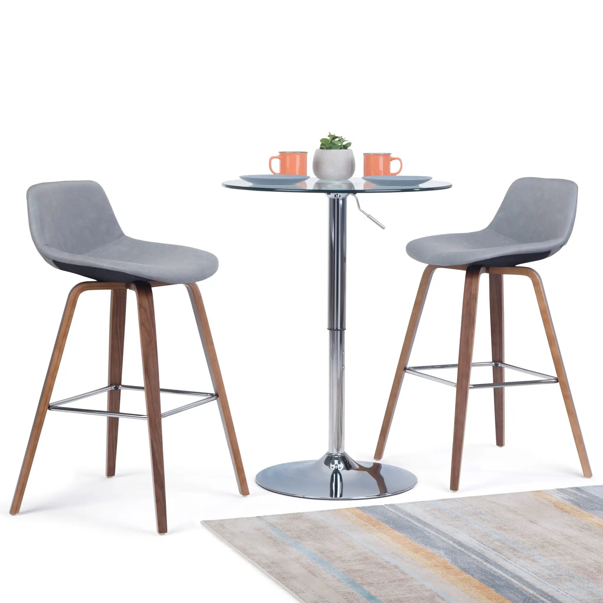 Randolph Bentwood - Counter / Bar Height Stool (Set of 2) by Unique Piece Furniture