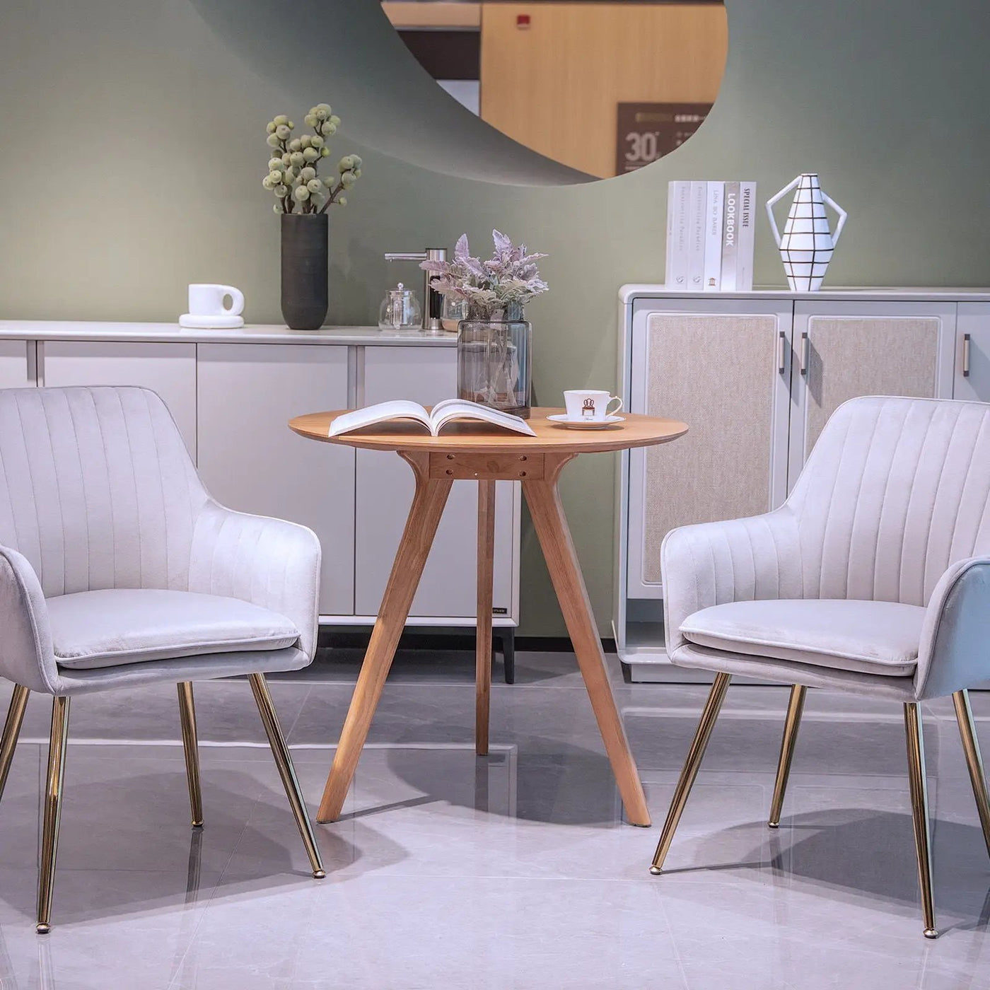 Modern Mid Back Dining Chairs by HouseOfZazla