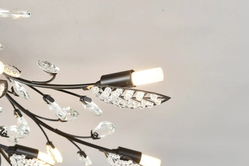 15-Light Chandelier Crystal Ceiling Lamp by HouseOfZazla