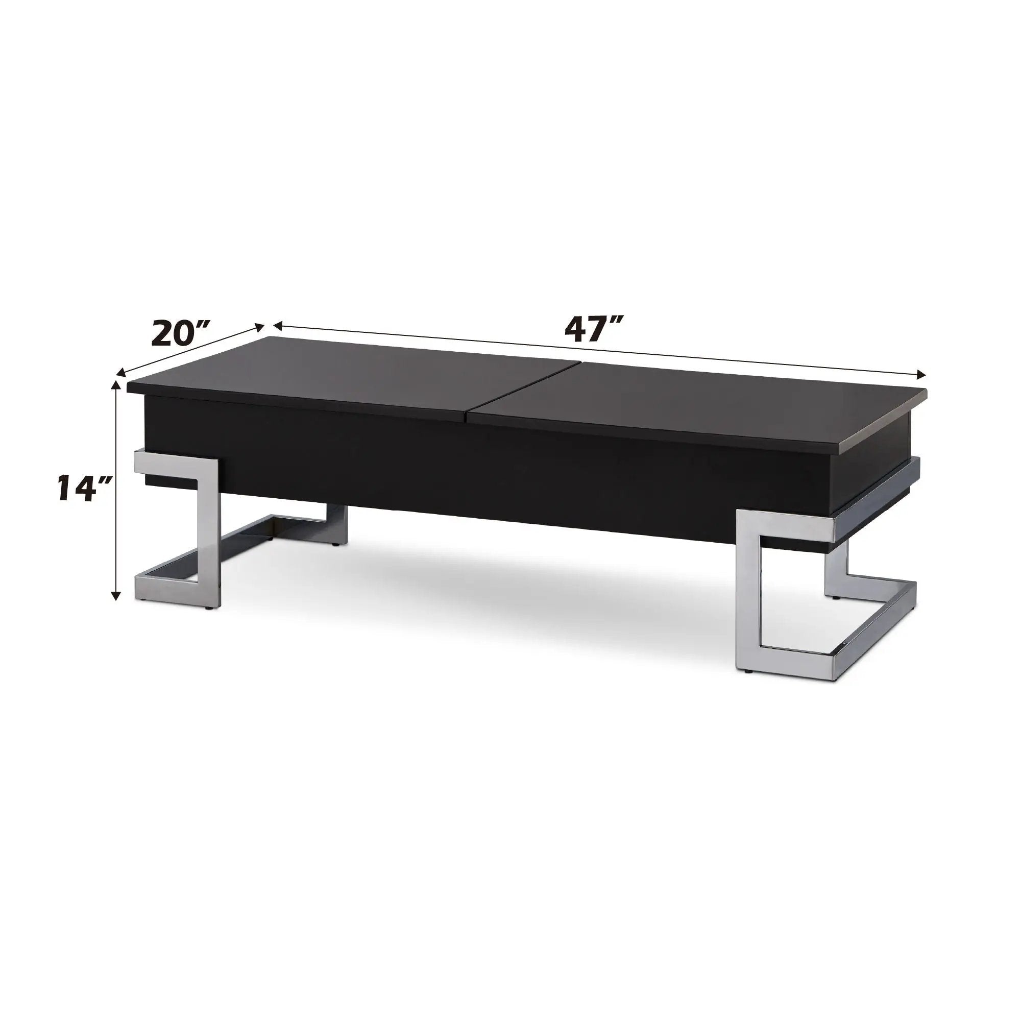 Calmam - High Gloss Coffee Table With Lift Top by Unique Piece Furniture