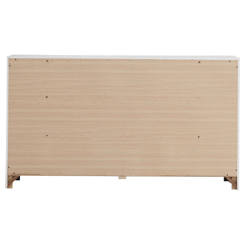 Brantford 6-drawer Dresser Coastal White by Unique Piece Furniture