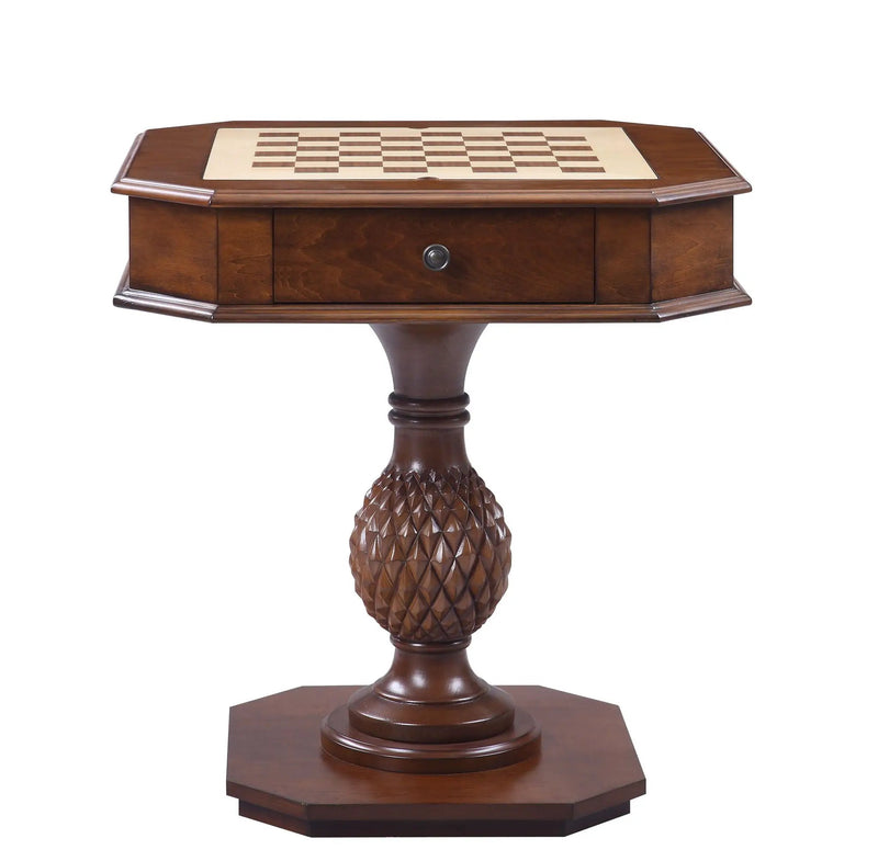 Bishop Reversible Chess Checker Game Table With Game Tray by HouseOfZazla