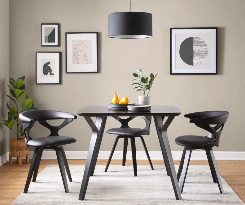 Gardenia - Mid-Century Modern Dining Chair With Swivel by Unique Piece Furniture
