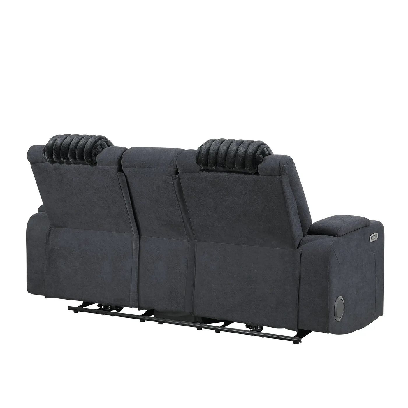 Duran - Power Reclining Loveseat With Power Headrest by HouseOfZazla