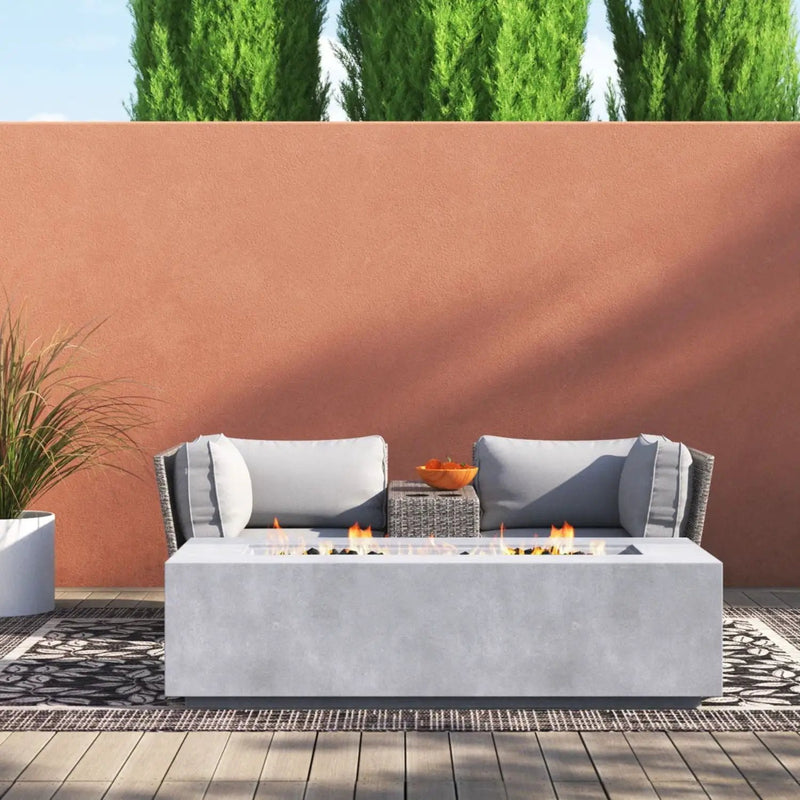 Outdoor Elegance Conversation Set With Fire Pit by HouseOfZazla