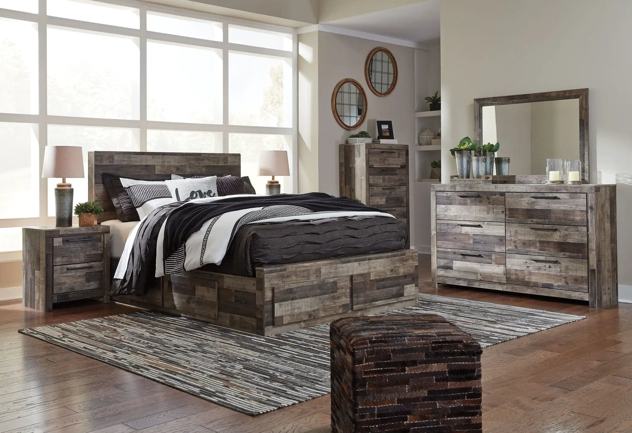 Derekson - Panel Bed by Unique Piece Furniture