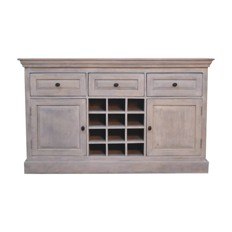 Wine Storage Unit - Gray Ash by Unique Piece Furniture