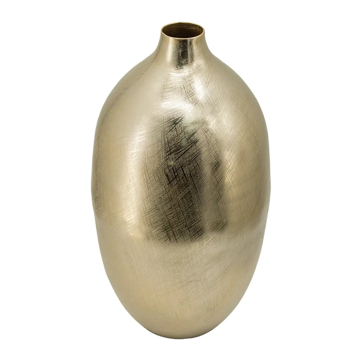 8.5x8.5x18.5 Aluminum Vase by HouseOfZazla