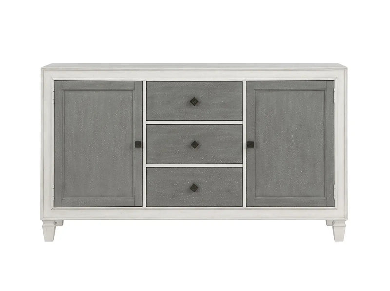 Katia - Server - Gray / White by Unique Piece Furniture