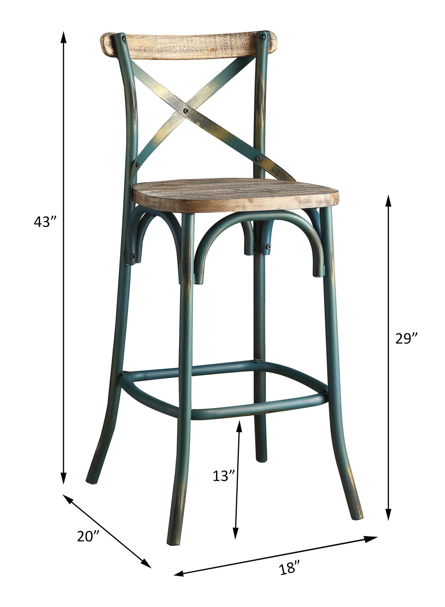 Zaire - Bar Chair (1Pc) by Unique Piece Furniture