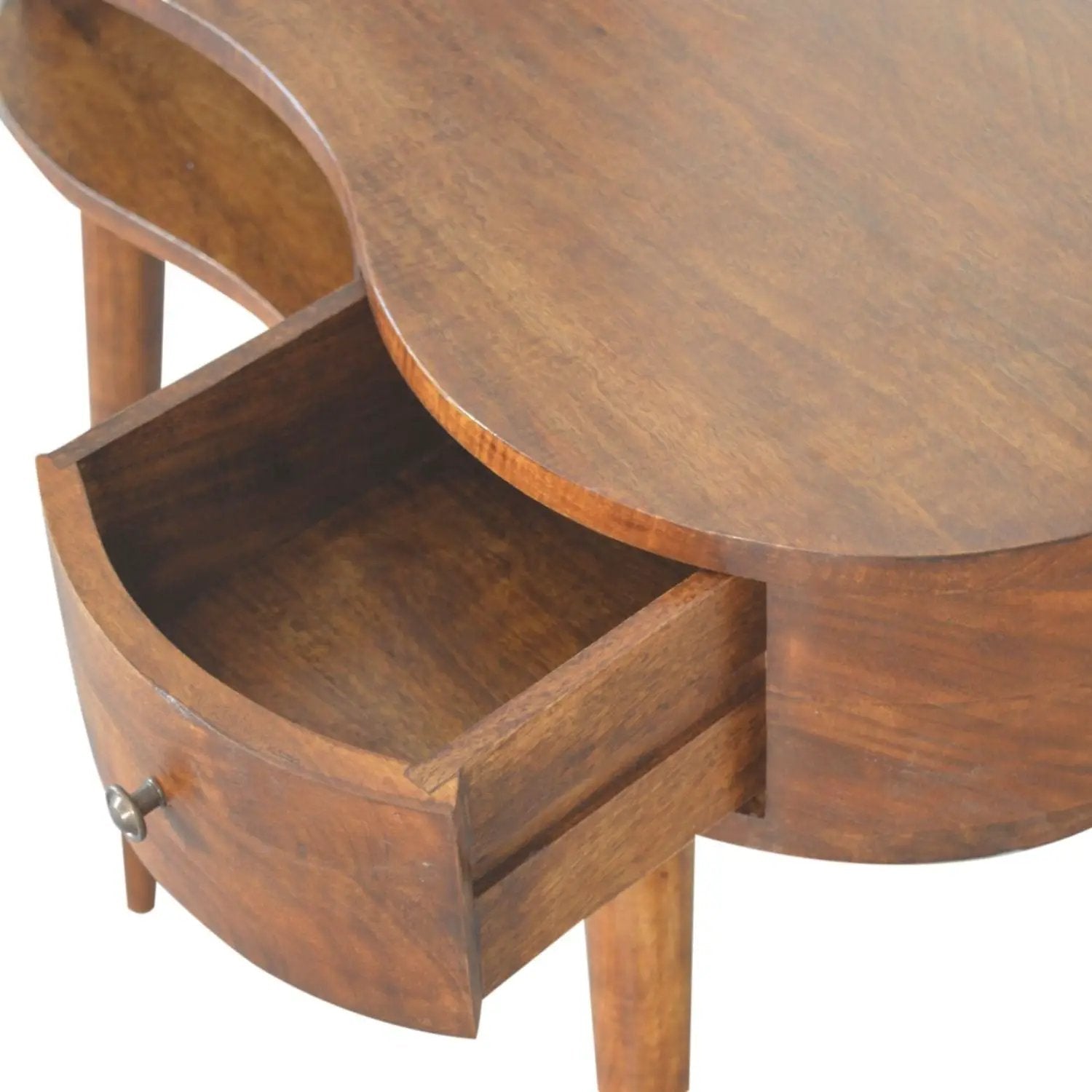 Rounded Writing Desk - Chestnut by Unique Piece Furniture