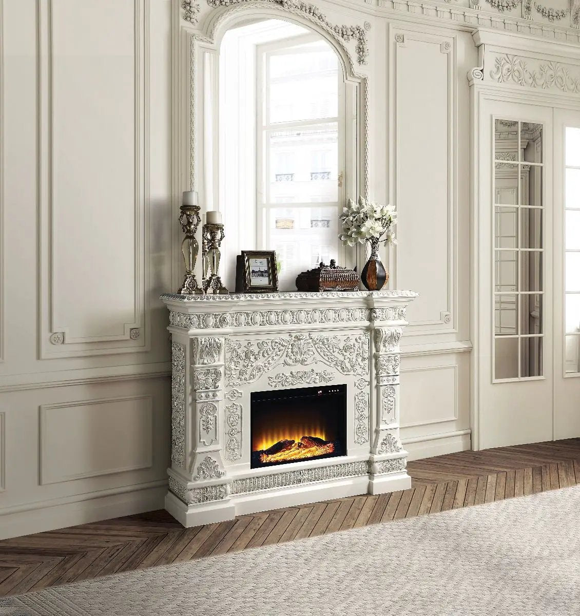 Vanaheim - Fireplace - Antique White – Stonetiledepot