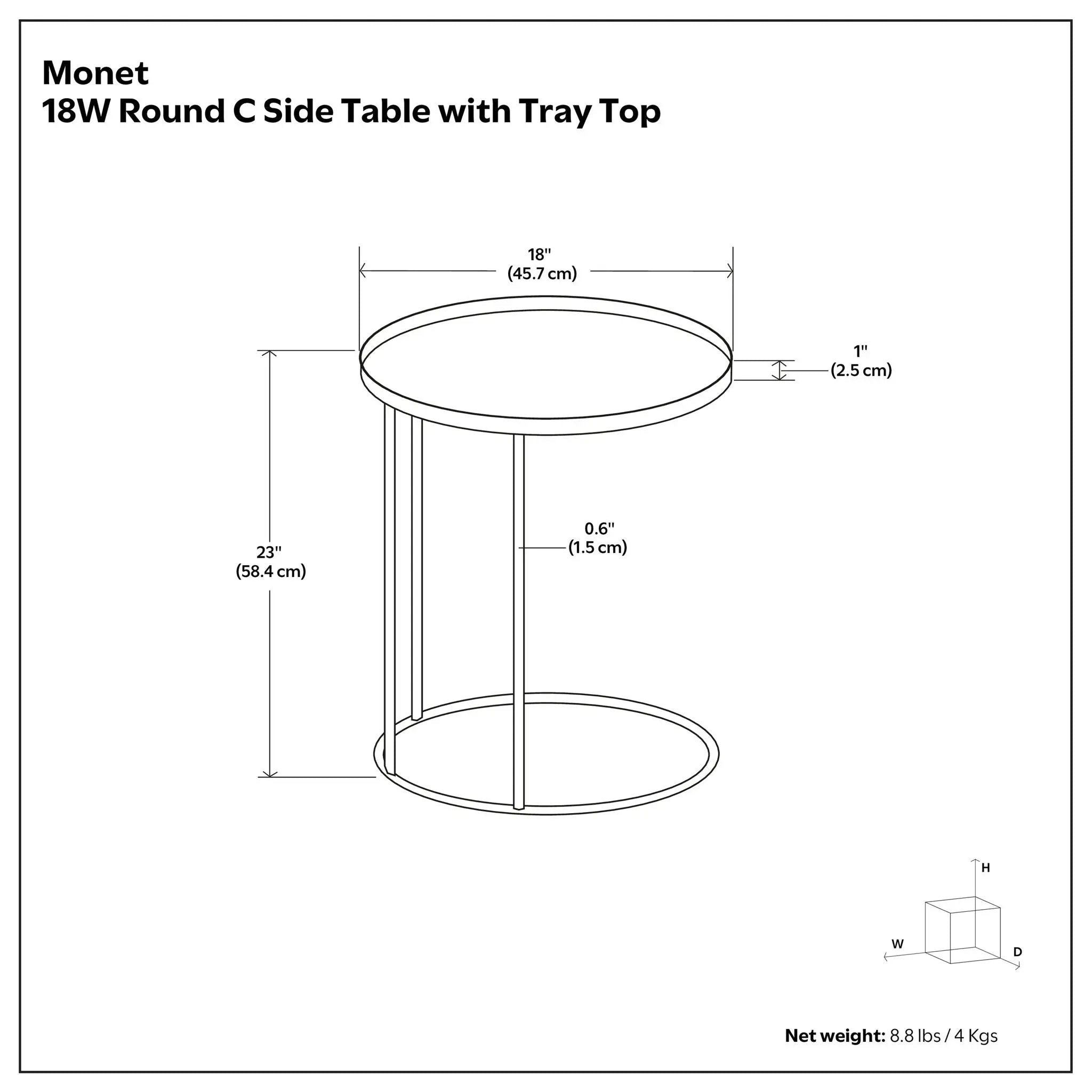 Monet - Metal Table by Unique Piece Furniture