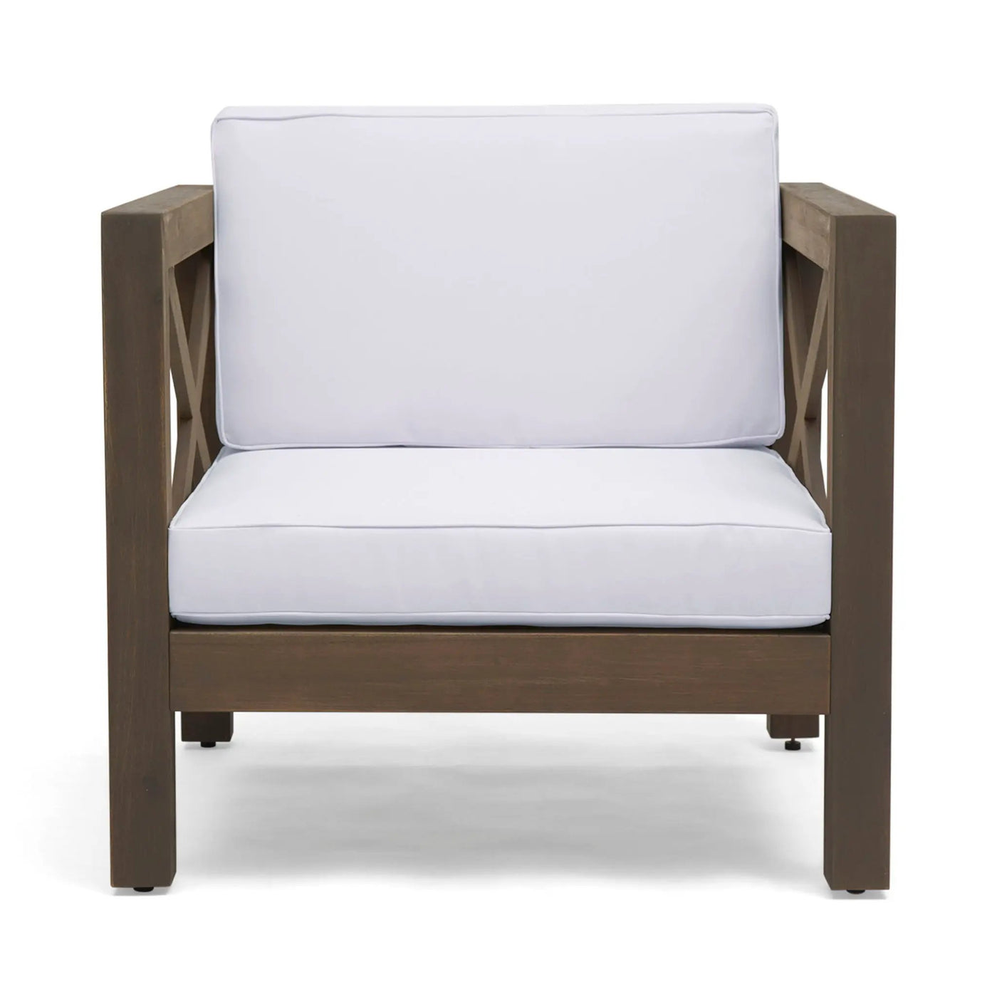Brava Mid-Century Modern Club Chair with Water Resistant Cushions by HouseOfZazla