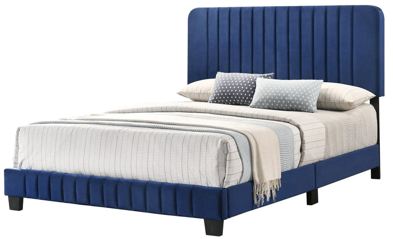Channel Tufted Bed by Unique Piece Furniture
