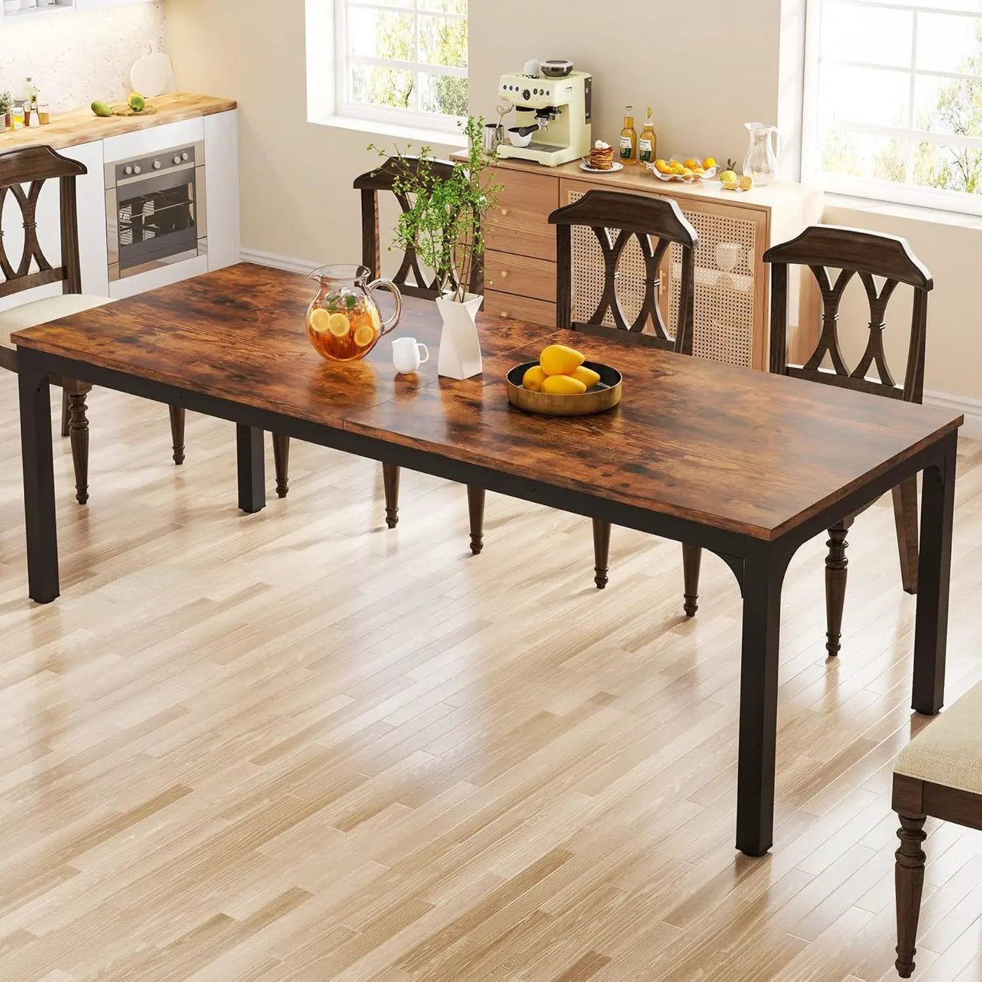Rectangle Dining Table For 6 - 8 People by HouseOfZazla