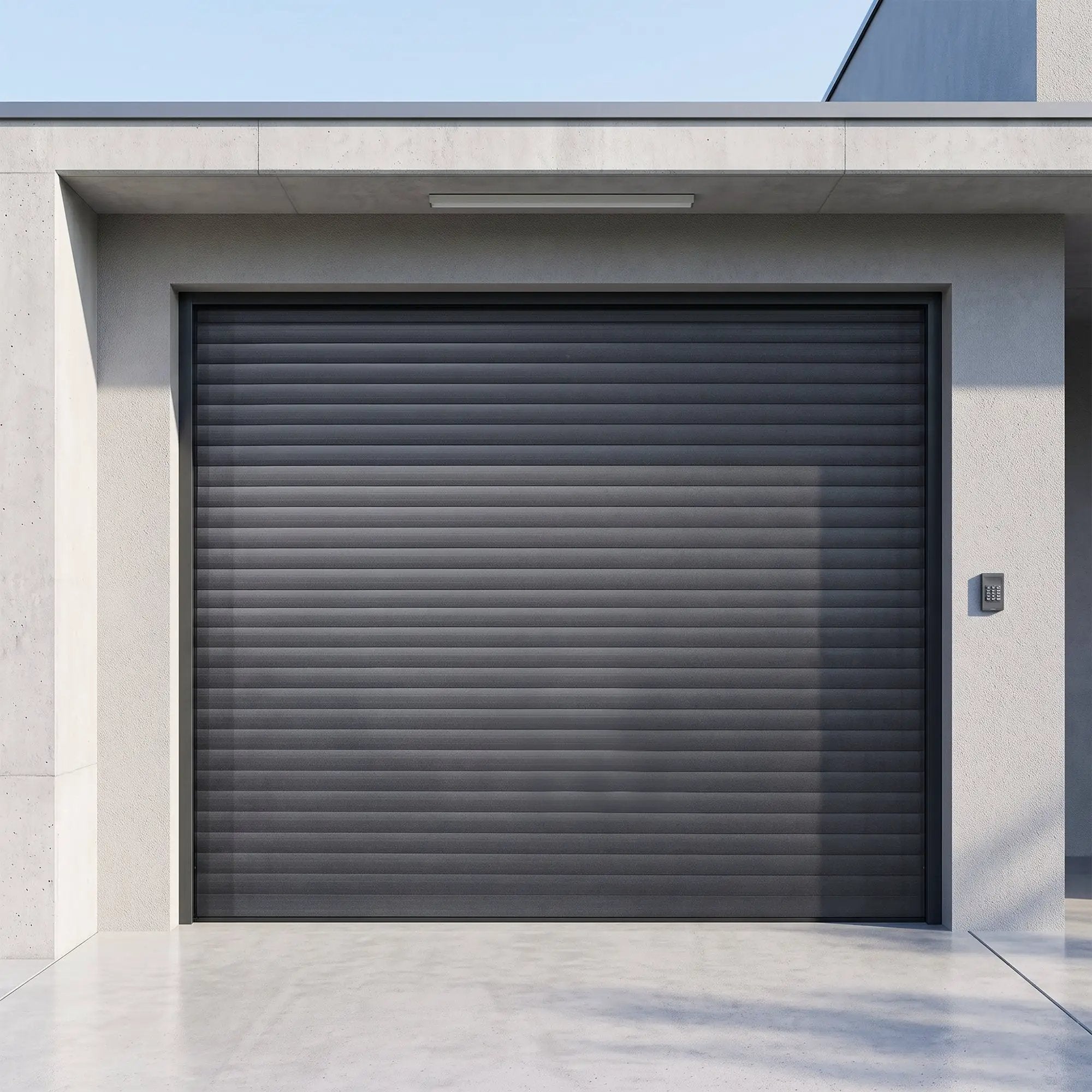 8.5' x 8.5' Motorized Roll-Up Door Kit by HouseOfZazla