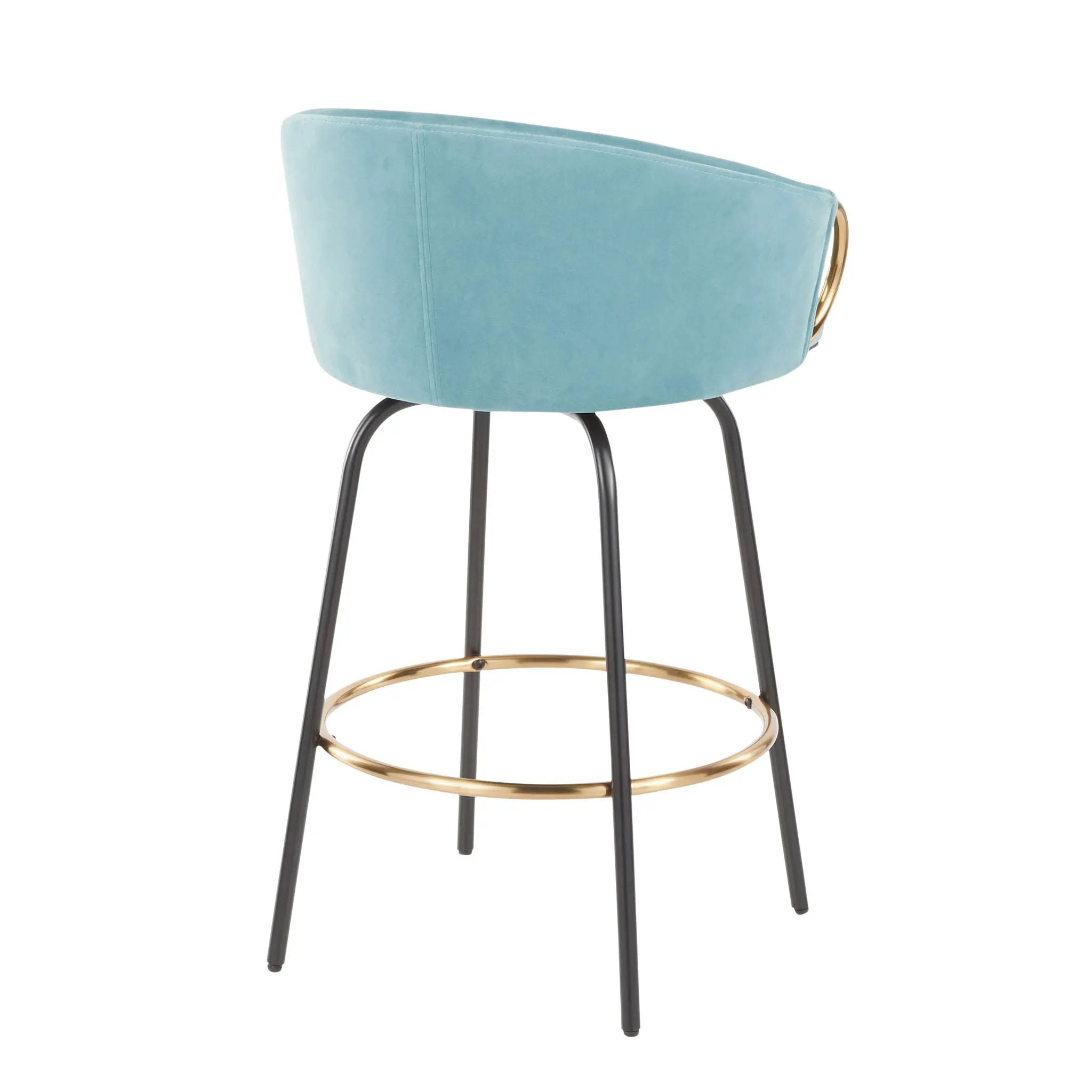 Claire - Contemporary / Glam Counter Stool (Set of 2) by HouseOfZazla