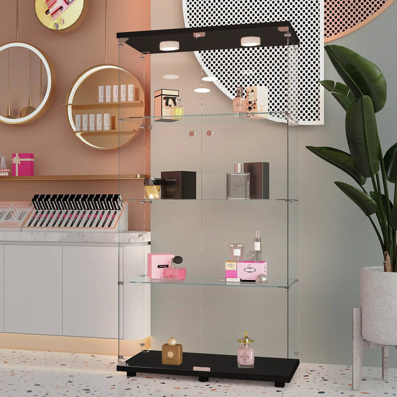 Tempered Glass Display Cabinet by HouseOfZazla