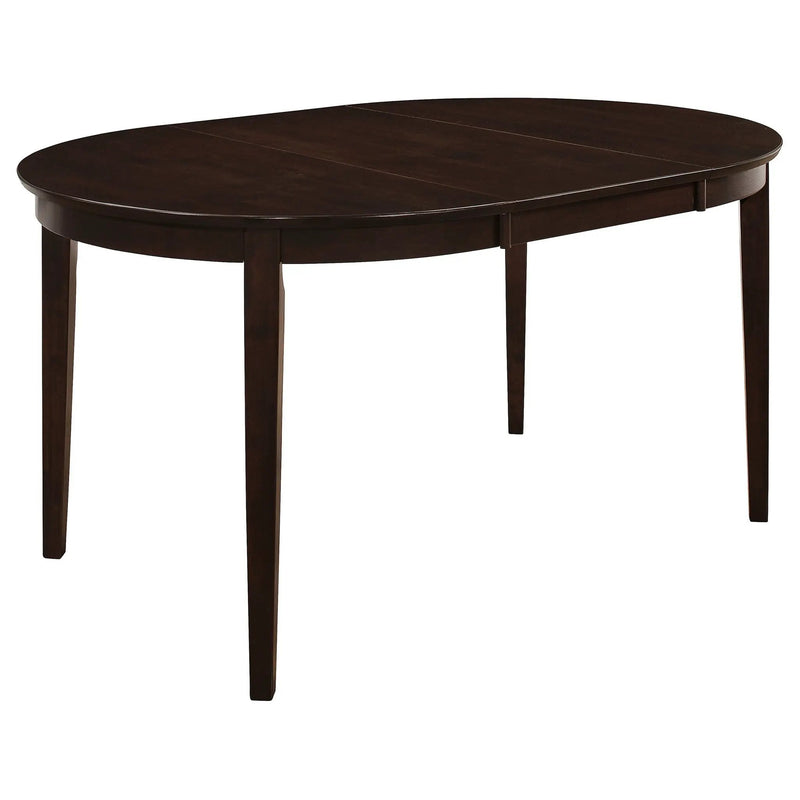 Gabriel 7-piece Extension Leaf Dining Table Set Cappuccino by Unique Piece Furniture