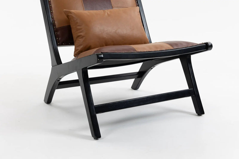 Modern Boho Accent Chair for Living Room, Mid Century Lounge Chair by HouseOfZazla
