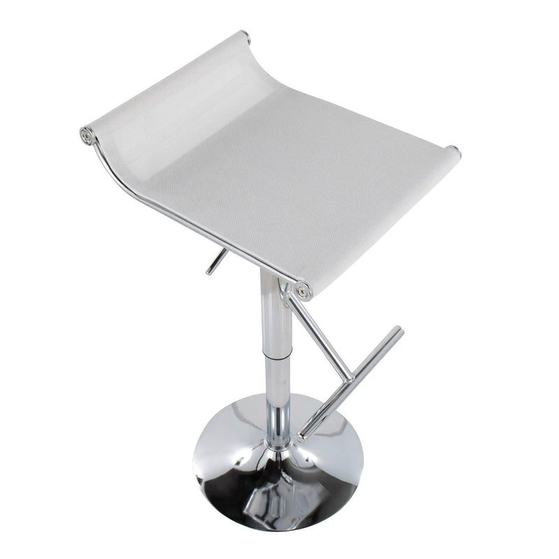 Mirage Ale - Contemporary Adjustable Bar Stool by HouseOfZazla