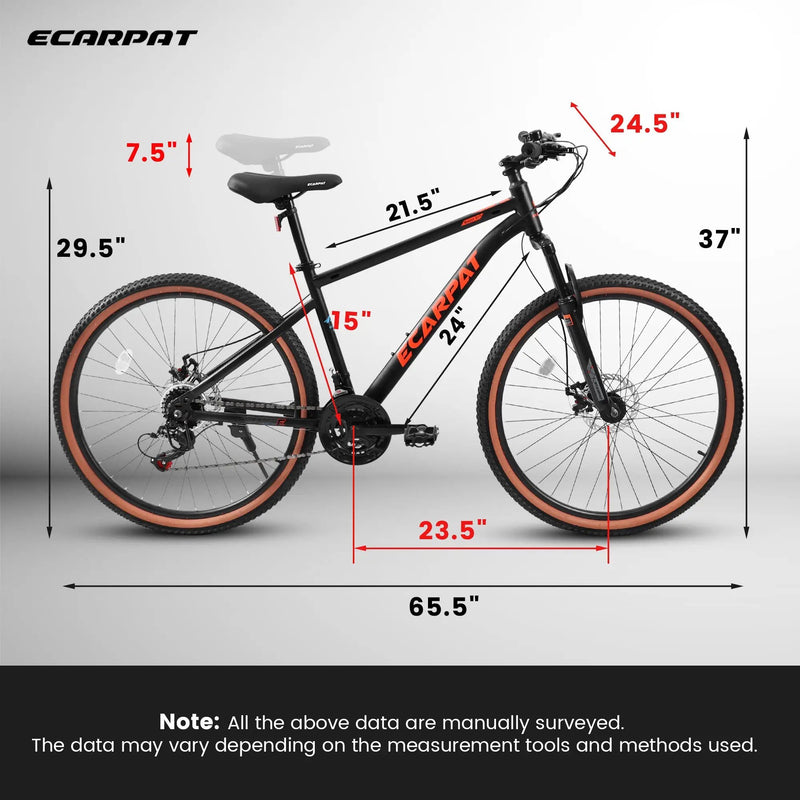 24 Inch Mountain Bike for Teenagers by HouseOfZazla