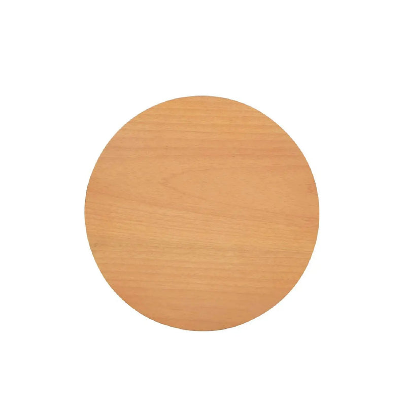 Cabana - Round Cane Storage Side Table - Natural Brown Oak by Unique Piece Furniture