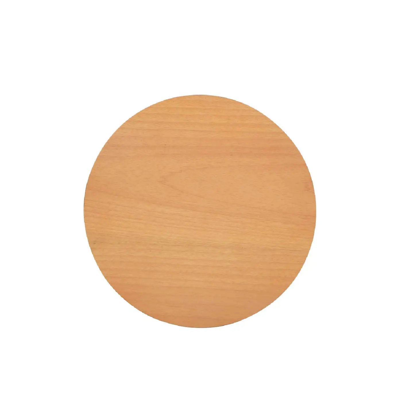 Cabana - Round Cane Storage Side Table - Natural Brown Oak by HouseOfZazla