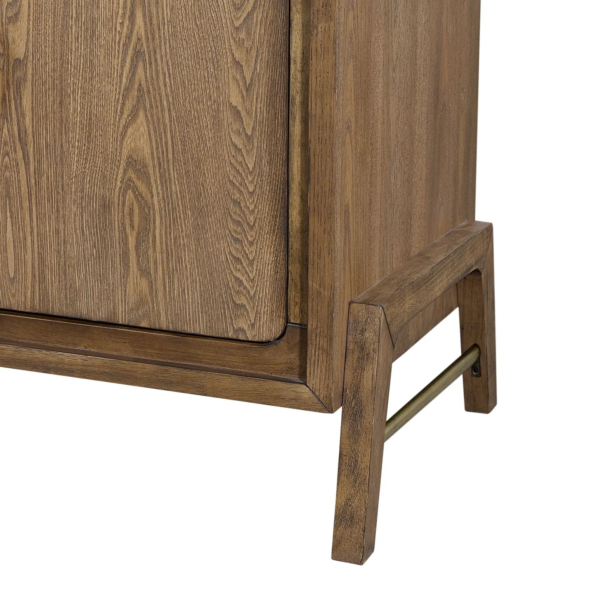 2 Door Server - Light Brown by Unique Piece Furniture