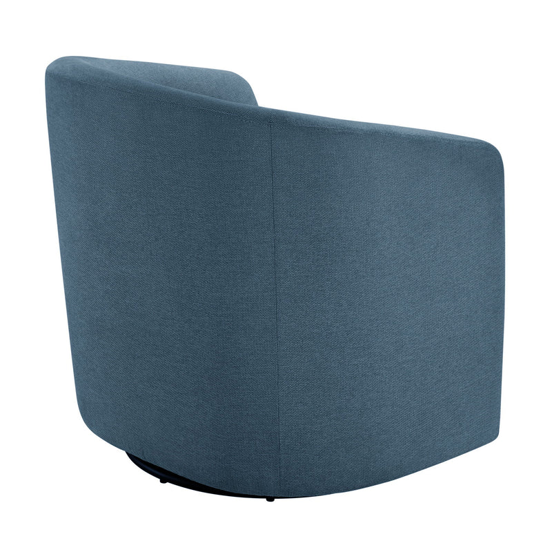 Ardena - Modern Swivel Barrel Chair by HouseOfZazla