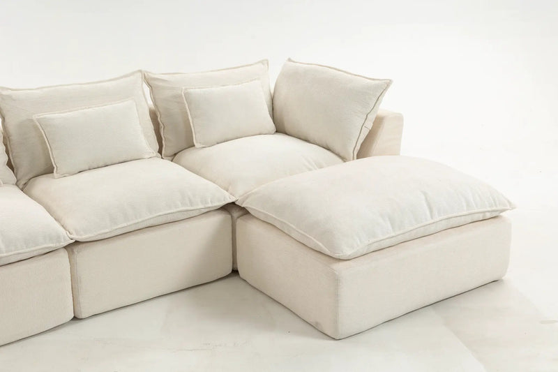 Cloud Couch Oversized Modular Sectional Sofa by HouseOfZazla