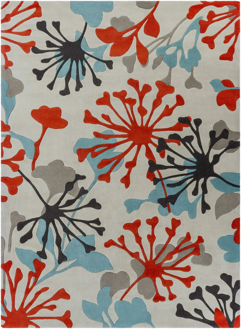 Dickens Colorful Blooming Rug - Clearance by Boutique Rugs